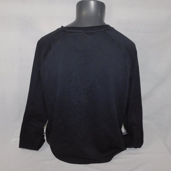 FILA Mens 2XL Black spellout Crewneck long sleeve Sweatshirt - Picture 6 of 6